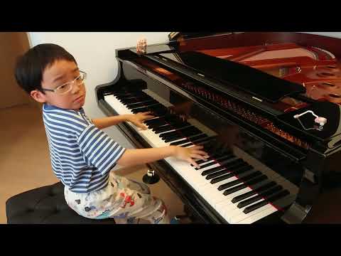 Hungarian Rhapsody No.2 of Liszt (Friska), by Jonah Ho (age 8)