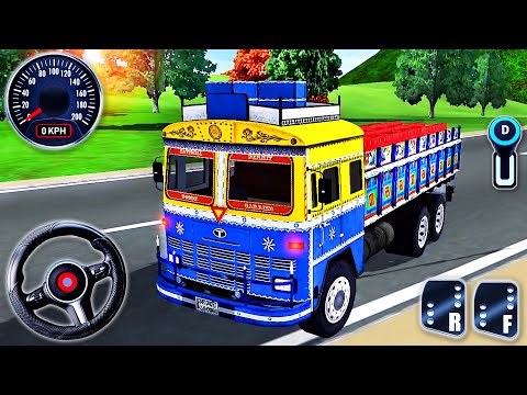 Indian Future Truck Hill Driver - Offroad Cargo Transport Driving Simulator - Android GamePlay