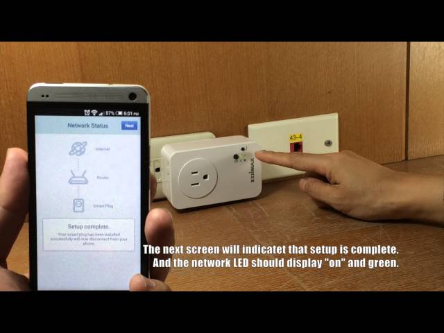 Edimax SP-1101W Tomada Wireless Branco video