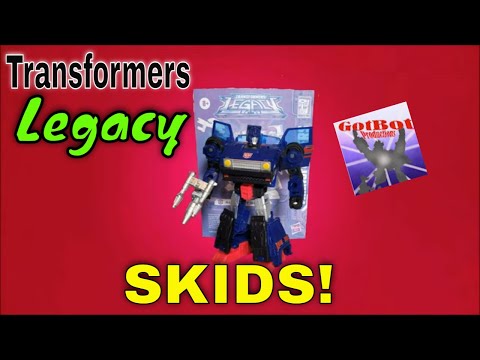 Transformers Legacy Skids - GotBot True Review NUMBER 976