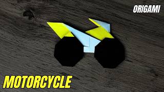 Easy Origami Motorcycle Tutorial | How to Make Origami Bike Motorcycle Step By Step