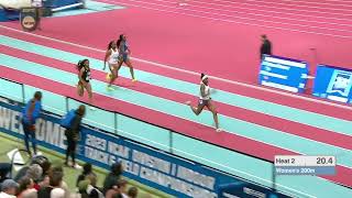 Favour Ofili wins 200m prelims 22.11s #NCAATF