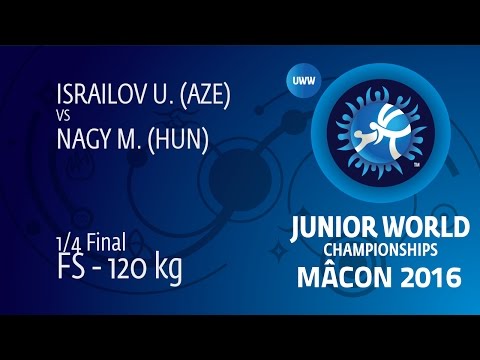 1/4 FS - 120 kg: U. ISRAILOV (AZE) df. M. NAGY (HUN), 4-1