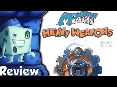 Monster Lands: Heavy Weapons Review -  with Tom Vasel