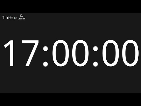 17 Hour Countup Timer