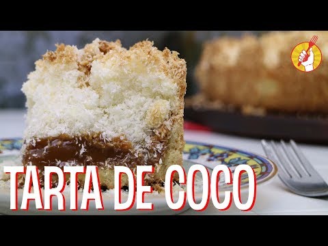 Tarta de coco y dulce de leche | Receta Fácil | Tenedor Libre
