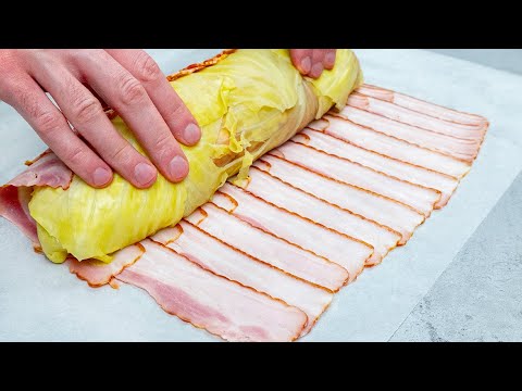 Good for your digestion! Cabbage roulade with minced meat