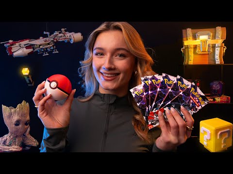 Relaxing Game Store Roleplay?! (+ Pokémon Pack Opening)
