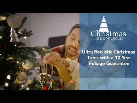 Christmas Tree World - Ultra Realistic Christmas Trees with a 10 Year Foliage Guarantee