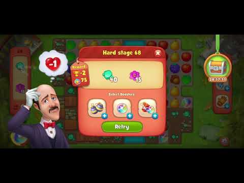 Golden Cup 8606 ☆ Stage 67 - 68 ☆ Gardenscapes