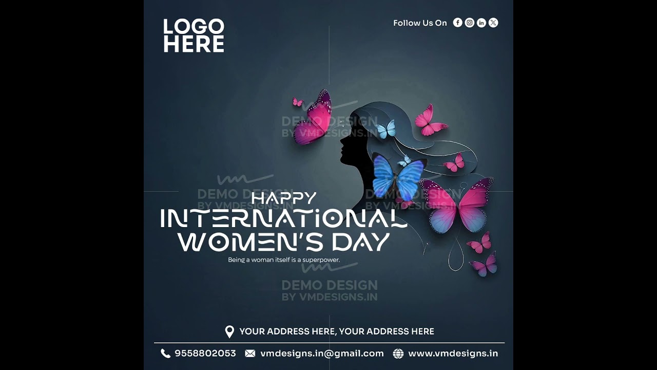 International Women's Day | Festival Greeting Video