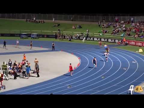 4 x 100m Relay U18yrs Men Final, Australian Athletics Championships, Olympic Park Sydney 6/04/2019