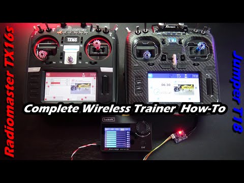 OpenTx Wireless Trainer How-to • Complete Guide for Radiomaster TX16s or Jumper T18 • [Intermediate]