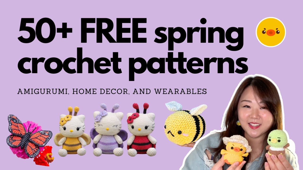 50 Free Spring Crochet Patterns