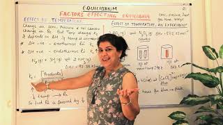 Effect of temperature on Equilibrium - Equilibrium (Part 21)