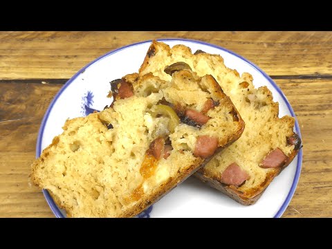 How To Make Savoury BBQ Pork, Cheddar, and Olive Soda Bread - Recipe