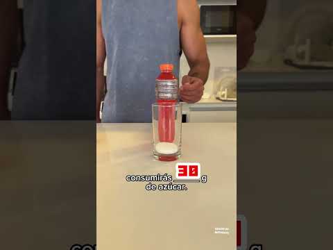 ¿Sabes cuánto AZÚCAR tienen tus BEBIDAS?