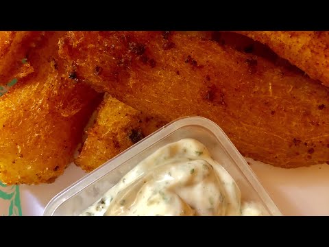 Cuban Yuca Fries with Dip