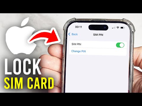 How To Lock SIM Card With Pin On iPhone - Full Guide