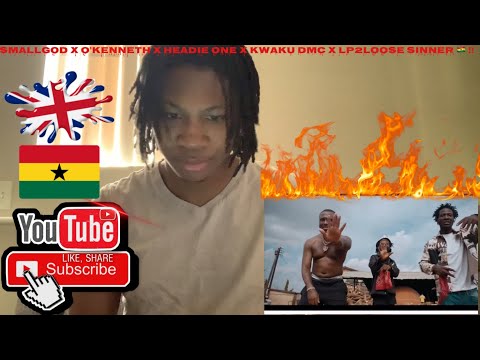 Smallgod x O'Kenneth x Headie One & More - Sinner 🇬🇭 [Music Video] | GRM Daily [🇺🇸 Reaction]