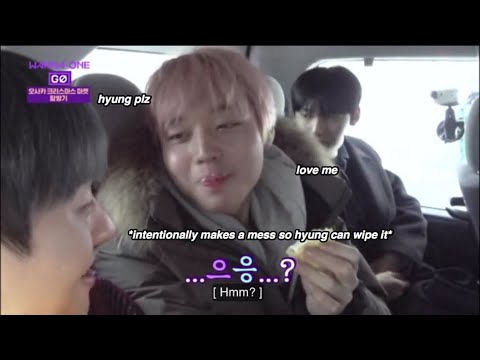 dongsaengs being dongsaengs (wanna one edition)