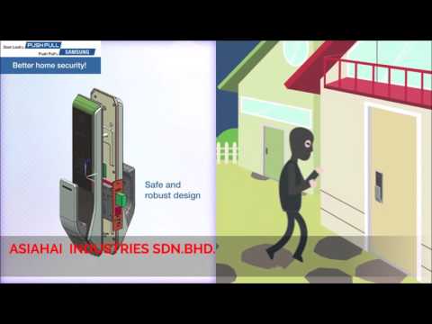 AsiaHai ~ SAMSUNG DIGITAL LOCKSET- Push and Pull