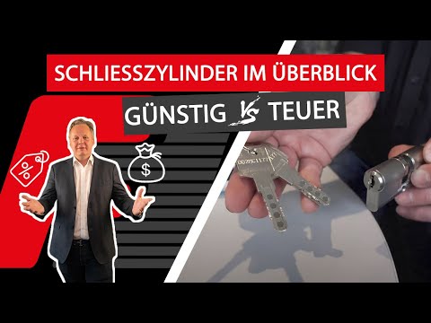 Haustür Schließzylinder/Türschloss - Wie sicher willst du wohnen?
