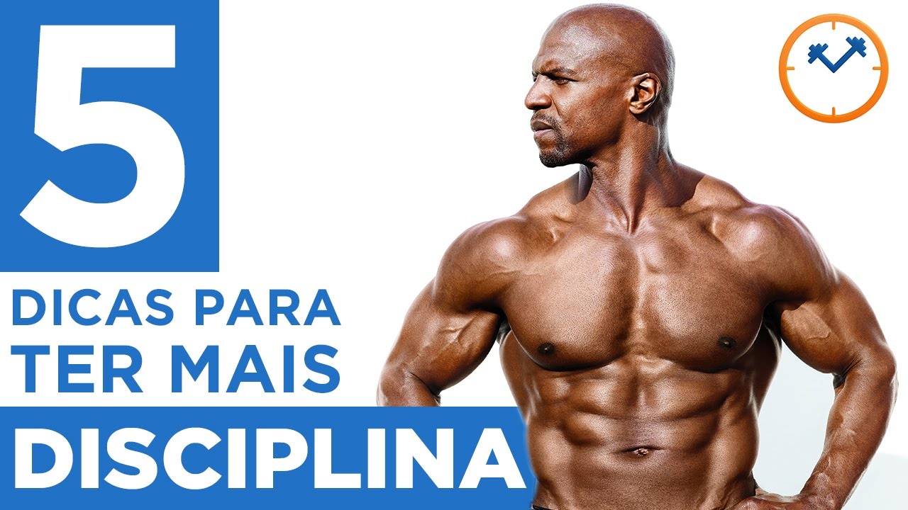 ✔ 5 DICAS PARA TER MAIS DISCIPLINA (ou Como ser mais disciplinado, com Terry Crews)