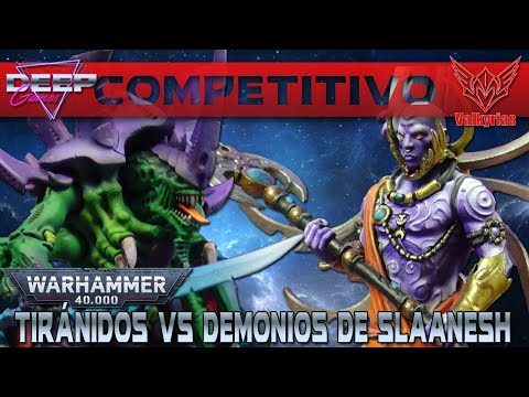 Warhammer 40.000: TIRÁNIDOS vs DEMONIOS DE SLAANESH