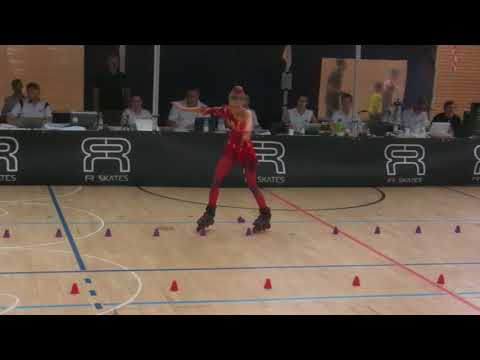 04 20180727 Berlin Inline Games Freestyle Slalom Classic Junior Women Ivanenko Elizaveta 04 place