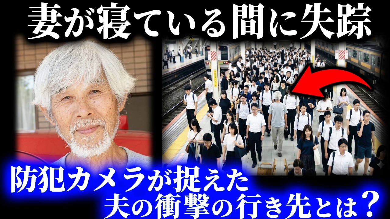 【神隠し】「この事件何かおかしい…」防犯カメラに映った夫を見て妻が言葉を失った理由とは？