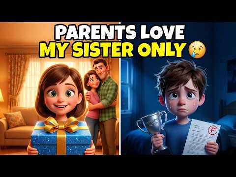 My Sister Is The Favourite Child.... But I? | Easy English Listening Practice Story ( A2 )
