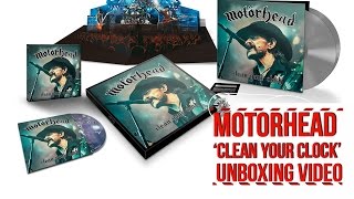 Motorhead 'Clean Your Clock' Deluxe Box Set: Unboxing With Narration