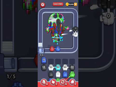 Pixel Flow Level 2386 Walkthrough