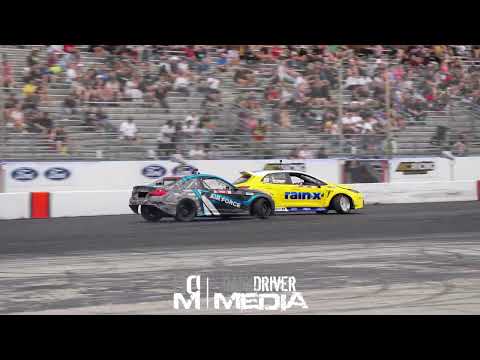 BIG CRASH - Ryan Tuerck Event Ending Crash at Formula Drift New Jersey with Brandon Sorenson