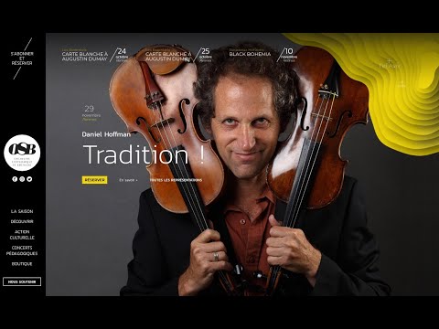 Klezmer Fiddle Tunes with Orchestra by Daniel Hoffman- Be a Mensch, Bechush Humor