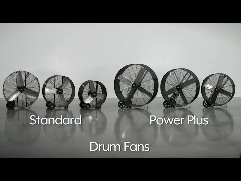 Portable Power Plus Drum Fan - 48