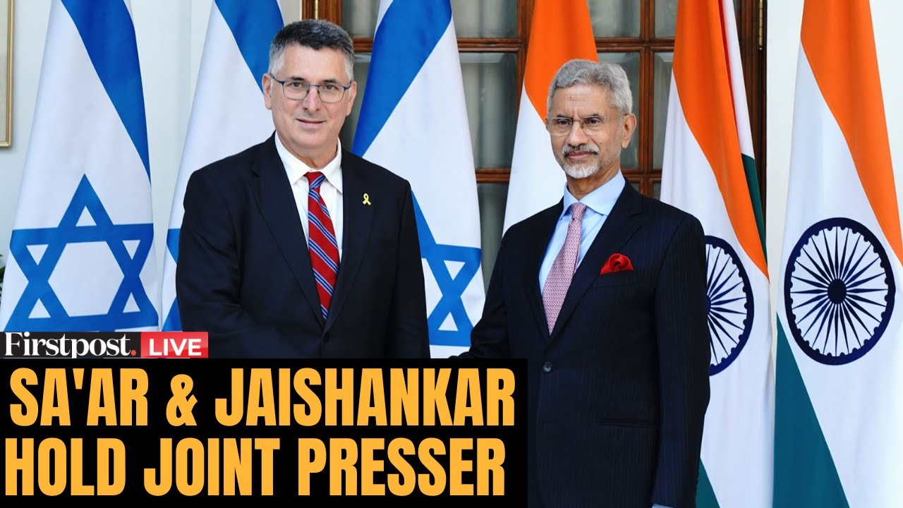 LIVE: Indian FM Jaishankar, Israeli FM Sa’ar Hold Joint Press Statement in Jerusalem | N18G