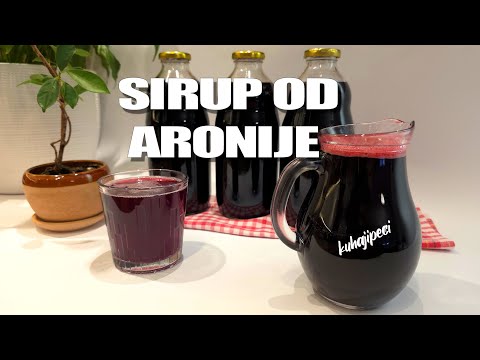 Sirup od aronije - Recept za jak imunitet 💯