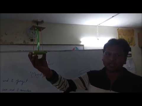 levitating pencil vertically Fan rotation   Meg lav - Science working model/project Video