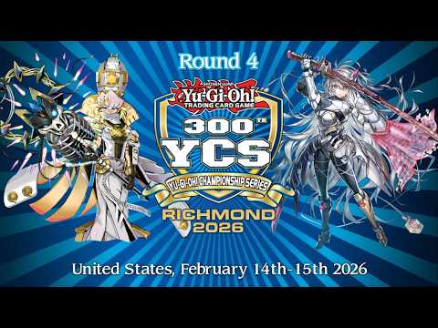 YCS RICHMOND │ Vanquish Soul K9 VS Branded Sky Striker │ Round 4 Yu-Gi-Oh! February 2026