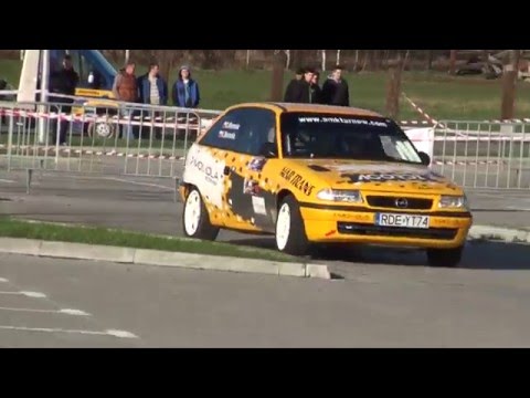 Momola Kamil / Wiktor Nikoletta - Opel Astra GT - "SuperOES Mikołajkowy" Tuchów 06-12-2015