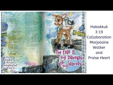 Habakkuk 3:19 Bible Journaling  CollaboratioN!!