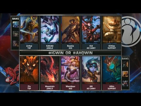 IG vs AHQ Highlights - INVICTUS GAMING vs ahq E-SPORTS CLUB - S5 WORLDS 2015 GROUP STAGE