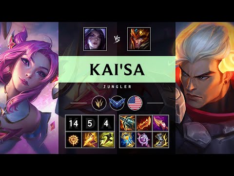 Kai'Sa Jungle vs Jarvan IV - NA Diamond Patch 25.06
