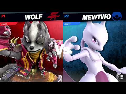 SHC | Shuck (Mewtwo) vs Mr. Ping (Wolf) | The Smash @ Bar-K VII