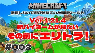 【マインクラフト1.21.4】エリトラをGETします！！！# 002