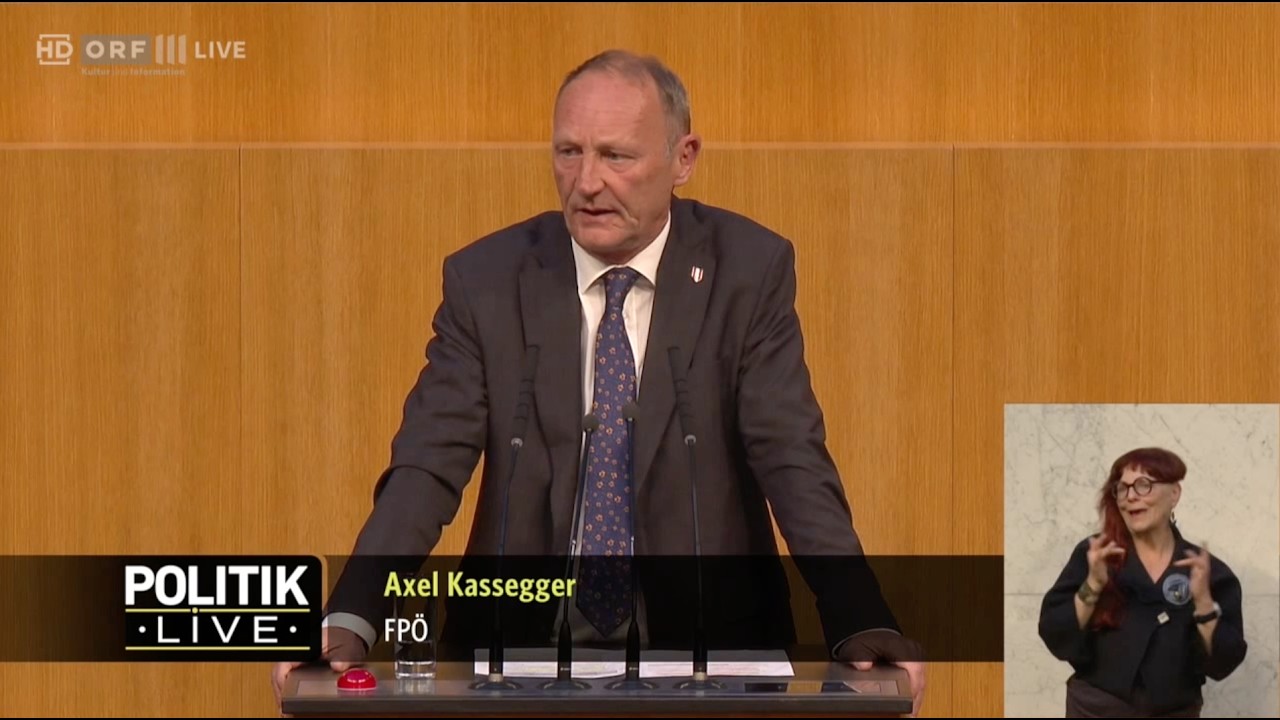 Axel Kassegger - Energieversorgung - Schluss mit Russland-Sanktionen - 23.4.2026