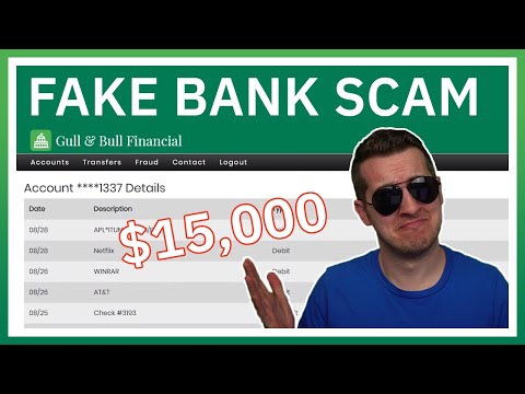 Flirty Scammer Tries Stealing $15,000 From Fake Bank