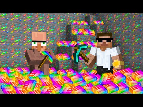 MINING 1 MILLION RAINBOW AVARITIA BLOCK IN MINECRAFT !!!
